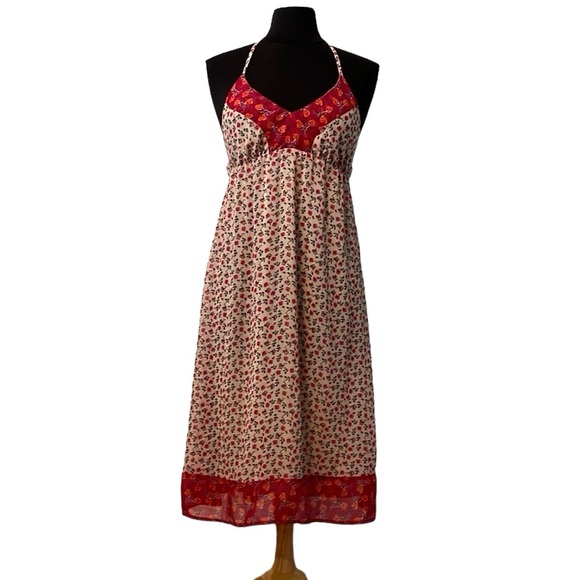 Old Navy Floral Halter Dress - Picture 2 of 12